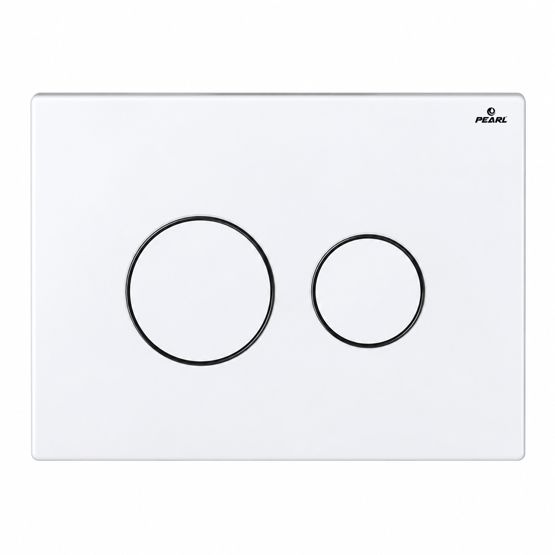 PEARL Round Mechanical Flush Plate Chrome Plated