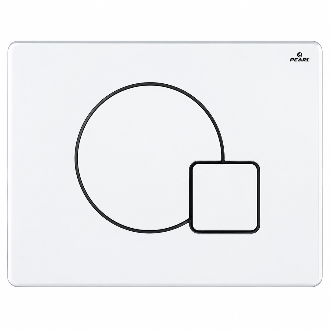PEARL QTONE Mechanical Flush Plate Chrome Plated